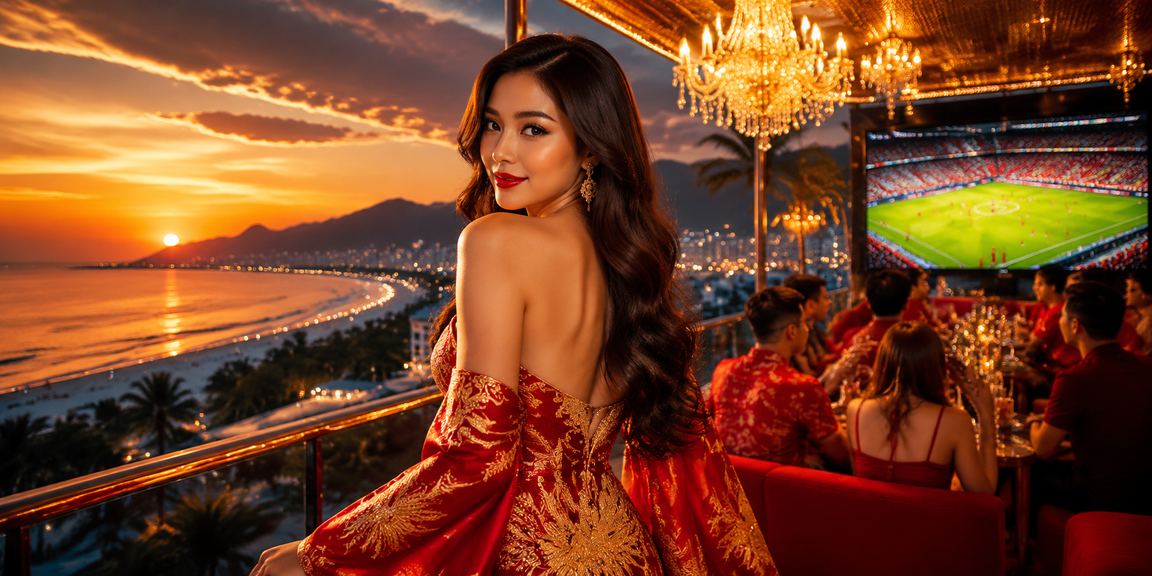 Người dùng trải nghiệm cá cược thể thao tại bãi biển Đà Nẵng